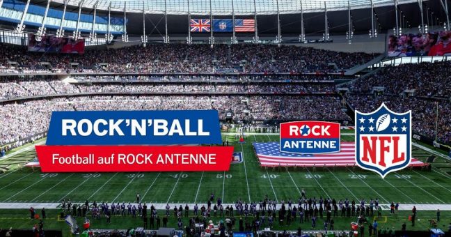 Mit ROCK ANTENNE die NFL hautnah und exklusiv im Radio erleben