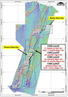 Asante meldet weitere bedeutende Bohrergebnisse auf Prospektionsgebiet Aboduabo, Chirano-Goldmine, Ghana