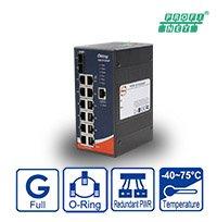 14-Port Gigabit Ethernet Managed Switch mit Profinet