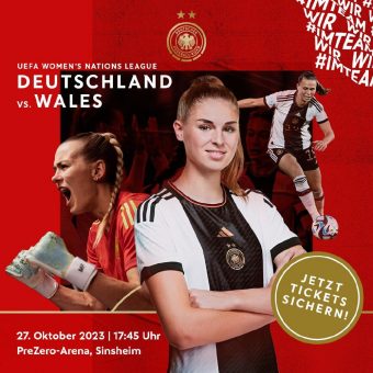 WIR #IMTEAM: Deutsche Frauen-Nationalmannschaft spielt in Sinsheim