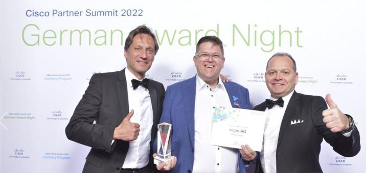 nicos ist Cisco Newcomer Partner of the Year
