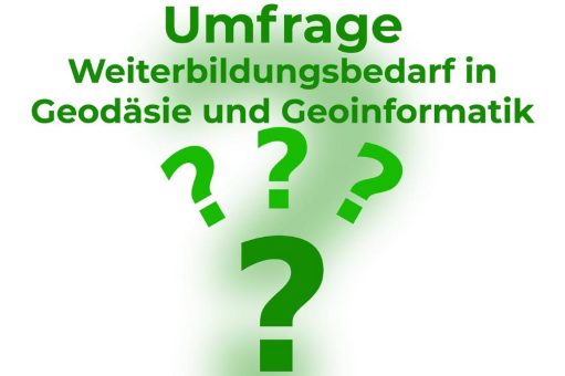 Weiterbildungsbedarfe in Geodäsie und Geoinformatik VDV startet Umfrage