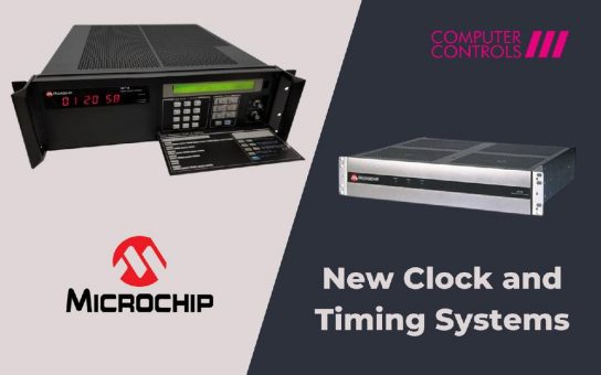 Computer Controls AG erweitert seine Produktpalette um Takt- und Zeitmesssysteme von Microchip Technology, Inc.
