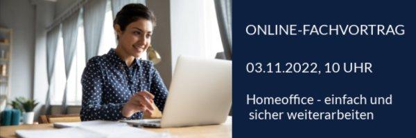 Homeoffice – einfach und sicher weiterarbeiten (Webinar | Online)