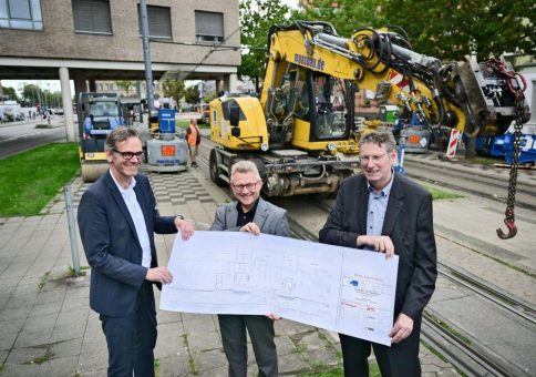 Barrierefreier Umbau der Haltestelle „Krefeld Hauptbahnhof“ beginnt