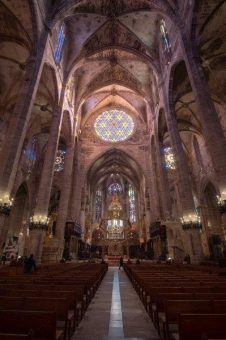 Das Festival des Lichts, eine einzigartige Lichtshow, die nur zweimal im Jahr in der Kathedrale von Palma stattfindet