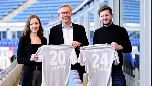 Schütt Holzbau ist neuer Partner des HSV