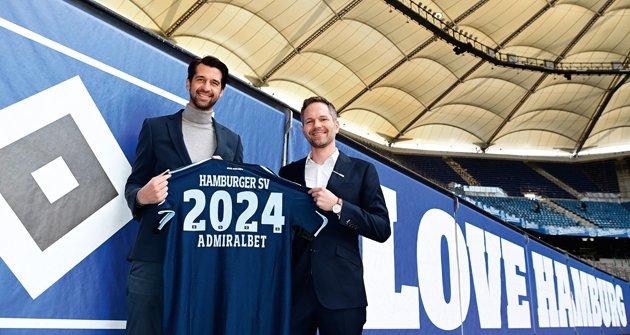 Der HSV und AdmiralBet verlängern ihre Partnerschaft