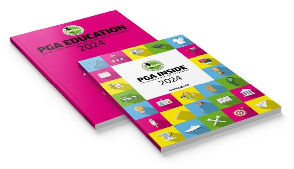 Ausgabe 2024: Inside & Education – das Jahresmagazin der PGA of Germany