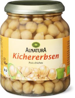 Die Migros ruft Alnatura Kichererbsen im Glas zurück