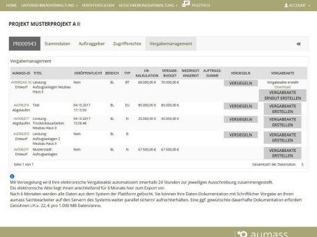 Ab heute europaweite Vergaben nur noch elektronisch
