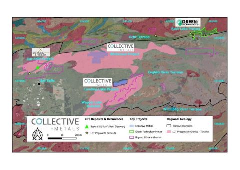 Collective Metals schließt Datenerfassung auf dem Lithiumgrundstück Landings Lake im Ear Falls-Gebiet im Nordwesten Ontarios ab