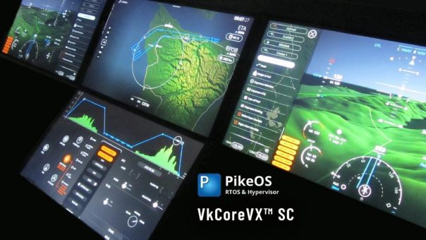 SYSGO erweitert PikeOS-Unterstützung für NXP i.MX 8 Prozessoren mit CoreAVI’s VkCore® SC GPU-Beschleunigungstreiber-Implementierung