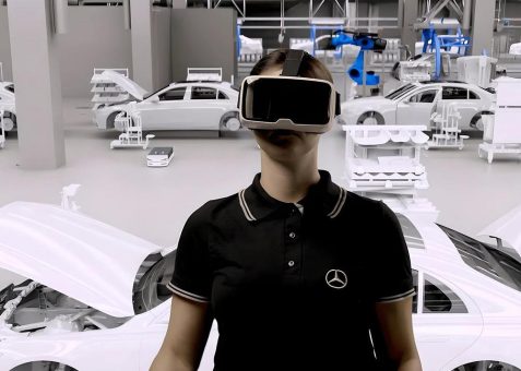 Mercedes-Benz und NVIDIA Omniverse – Das Industrial Metaverse und Digitaler Zwilling in der Produktion: Baut virtueller Fabriken