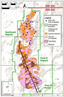 Consolidated Uranium schließt erste Phase der Bohrungen auf  Tony M Mine ab