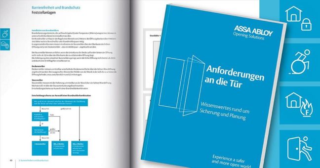 Jetzt erhältlich: Das neue Nachschlagewerk „Anforderungen an die Tür“