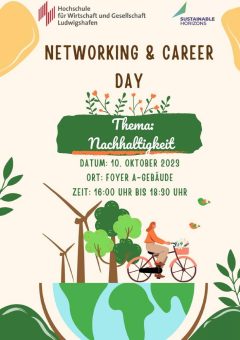 Networking & Career Day zum Thema Nachhaltigkeit