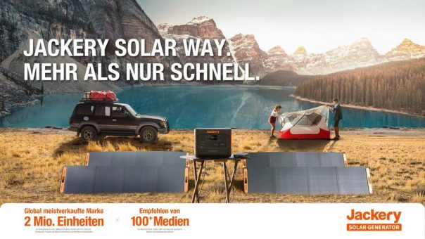 Jackery Solargenerator 1000 Pro vorgestellt: Schnelleres Aufladen in nur 1,8 Stunden