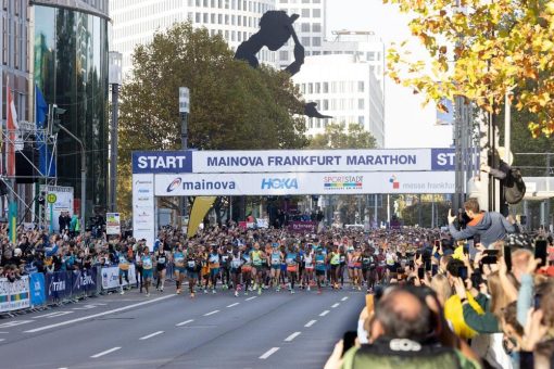 Vorfahrt für die Frankfurter Marathonläufer am 29. Oktober