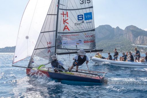 Segel-Team der HKA bei internationalem Wettbewerb erfolgreich