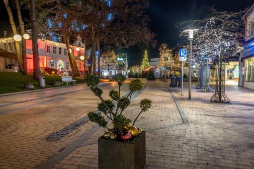 Timmendorfer Strand erstrahlt im Lichterglanz