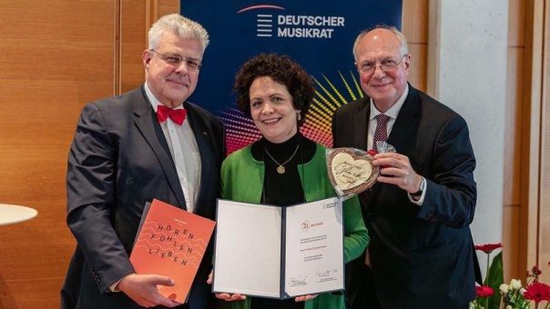 Impulsgeberin für das Musikleben: Deutscher Musikrat begrüßt Prof. Tabea Zimmermann als Ehrenmitglied