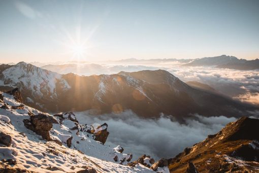 Novemberhoch: Wandern in Arosa