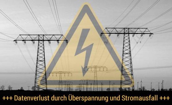 DATA REVERSE® Datenrettung: Vorsicht Datenverlust durch starke Gewitter