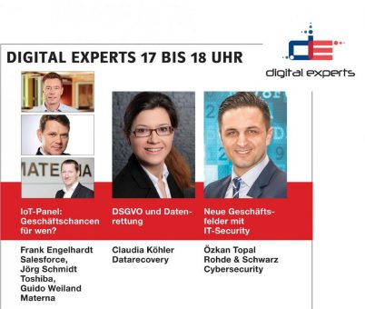 DATA REVERSE® im CeBIT CRN-TV bei Digital Experts und im Heise IT-Security Pavilion