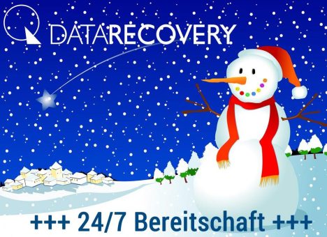 DATA REVERSE® Datenrettung: Schnelle Hilfe bei Datenverlust auch an Weihnachten