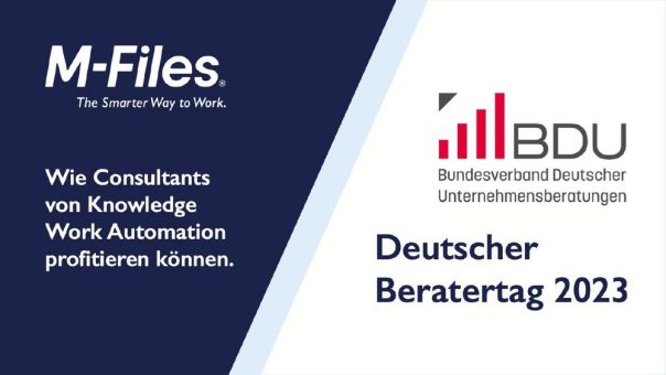 M-Files zeigt KI-gestütztes Arbeiten in der Beratung