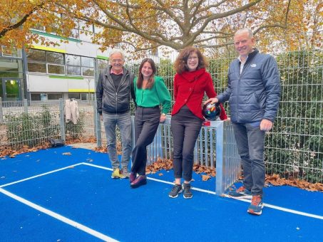 Schulhof-Umgestaltung jetzt abgeschlossen