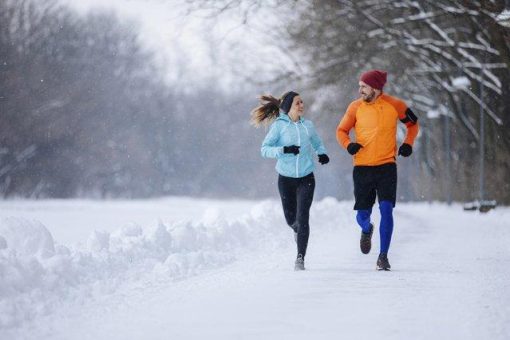 Auch im Winter sportlich aktiv