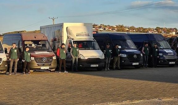 74. Hilfskonvoi von ADRA Rumänien für die Ukraine