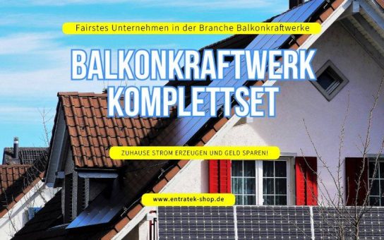 entratek-shop.de als „Fairstes Unternehmen“ in der Branche „Balkonkraftwerke“ ausgezeichnet