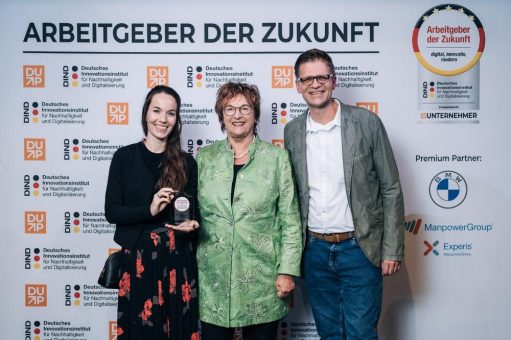 Award „Arbeitgeber der Zukunft“: Agentur takefive-media erhält begehrte Auszeichnung