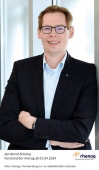 Jan-Bernd Brüning heute in den rhenag-Vorstand berufen