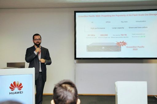 Huawei stellt neue All-Flash-Scale-Out-Speicherprodukte vor, um All-Flash-Rechenzentren voranzutreiben