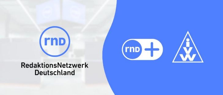 Das RedaktionsNetzwerk Deutschland (RND) ist bei seiner erstmaligen IVW-Paid-Content-Ausweisung auf Anhieb in den Top 3 der digitalen Bezahlangebote in Deutschland.