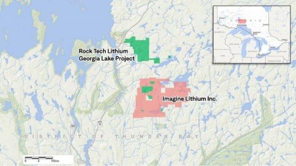Rock Tech und Imagine arbeiten zusammen am Ausbau der Lithium-Lieferkette in Nord-Ontario