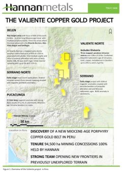 Hannan definiert dritten Porphyr auf dem Valiente-Projekt in Peru