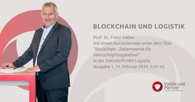 Interview mit Prof. Dr. Franz Vallée: Blockchain und Logistik