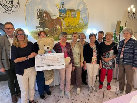 Frauenbund Velburg unterstützt Kinderhospizarbeit in Regensburg