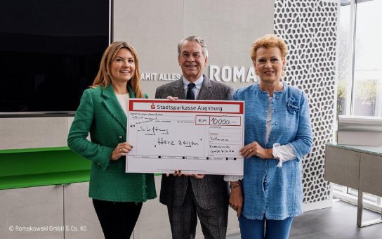 ROMA unterstützt die Augsburger „Stiftung Herz zeigen“