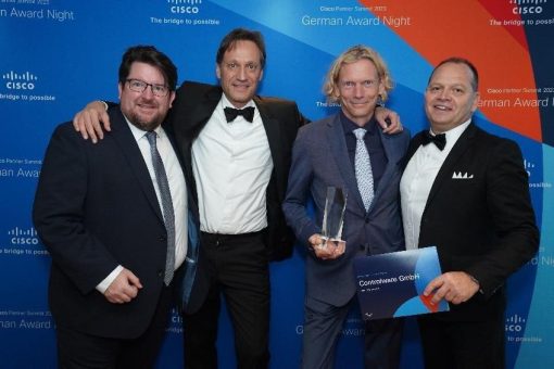 Controlware ist „IoT/Industry Partner of the Year 2023” von Cisco Systems