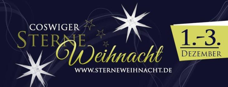 Coswiger Sterneweihnacht vom 1. – 3. Dezember 2023