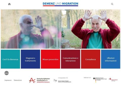 Cos’è la demenza? – Informationen der Deutschen Alzheimer Gesellschaft jetzt auch in italienischer Sprache