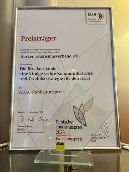 Große Ehre für die „Brockenbande“ des Harzer Tourismusverbandes