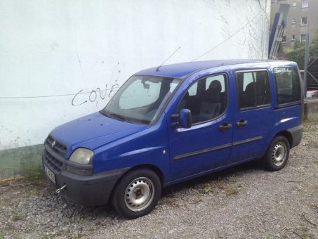 Abholung von Unfallwagen nachdem Autoankauf
