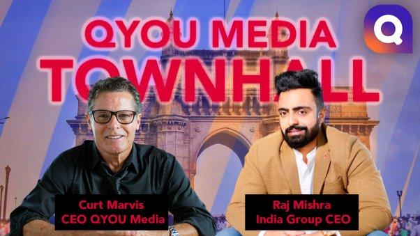 CEO Curt Marvis und Raj Mishra, CEO der India Group, geben einen Überblick über die allgemeinen Unternehmensinitiativen